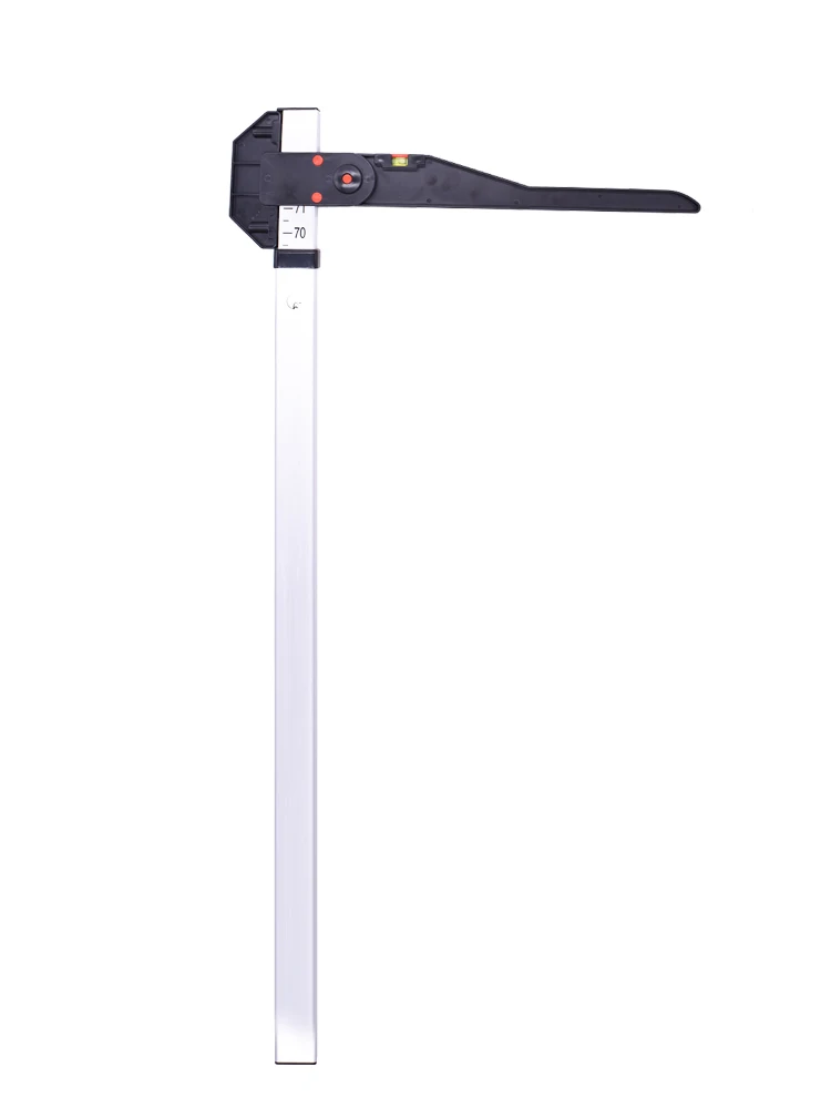 Horse measuring ruler for height measurement Professional ruler Aluminum extension measuring rod with level folding arm cm in