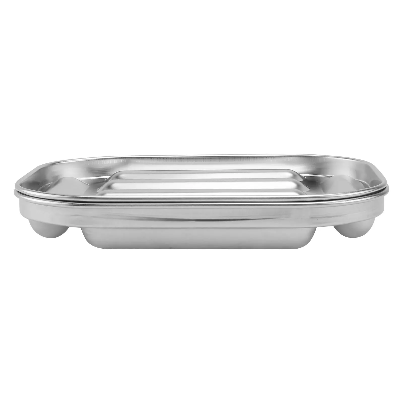 

304 Stainless Steel Sausage Mold Nonstick Bread Loaf Baking Tin Silver Cooling Rack Kitchen Supplies Meat Tools