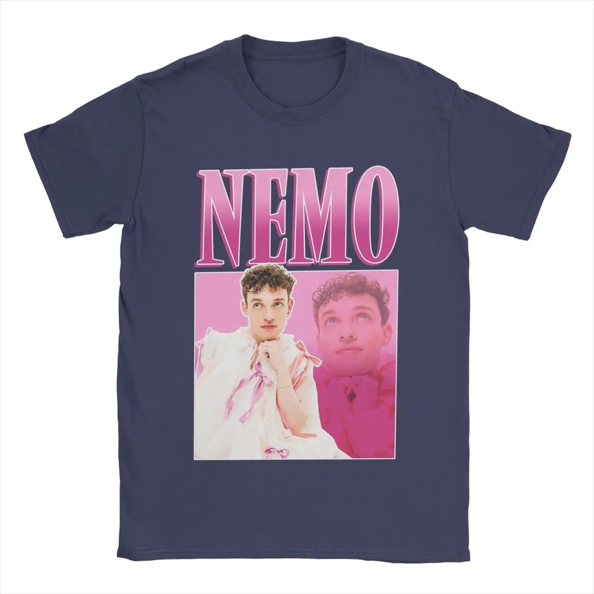 Мужские футболки Nemo The Code, удивительная футболка из 100% хлопка, женская одежда с круглым вырезом и графическим принтом
