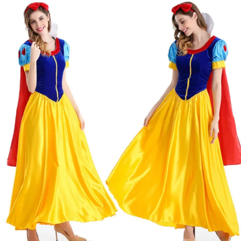 Bear's Den Damen-Abschlussballkleid für Erwachsene, Geburtstagsfeier, Aschenputtel, Schneewittchen, Prinzessin, Cosplay, Kosten, Neu 2025,