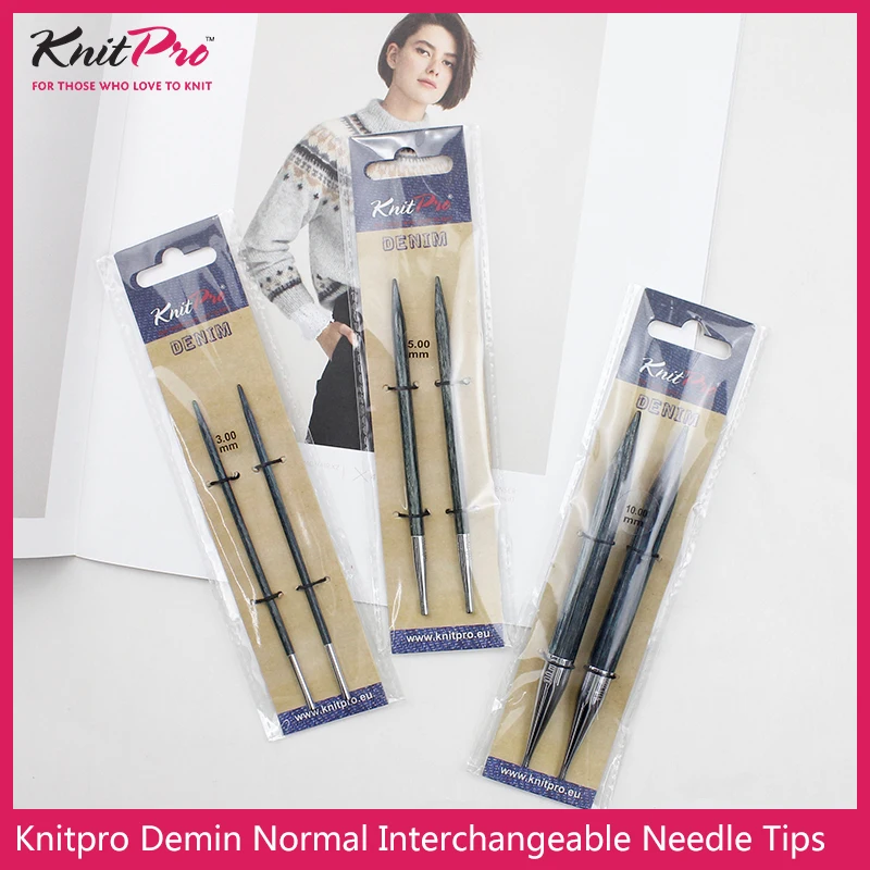 1 piece Knitpro Denim Normal Interchangeable Needle Tips