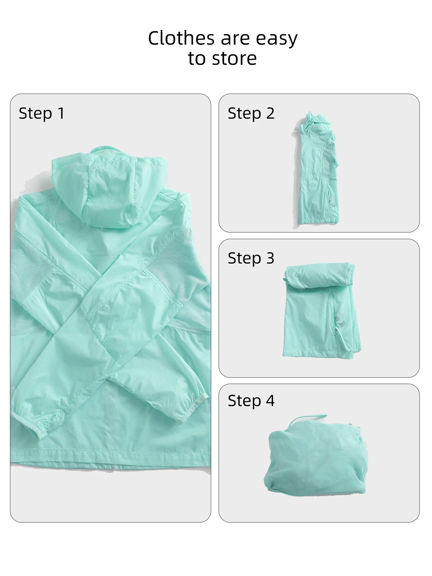 女性用夏用軽量ジャケット、日焼け防止機能付き、フード付き、通 - Cycling Commute Jacket のレビューと価格