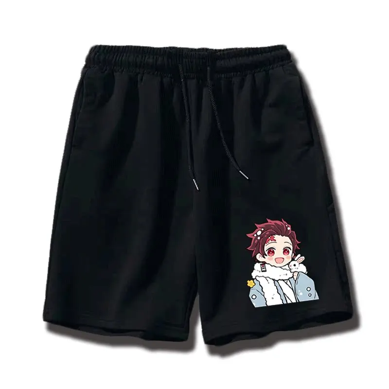 

Аниме-персонаж Танджиро из аниме «Кими но Тайшо», Бабочка-ниндзя, Эби, Куроба, Нене, сопутствующие товары, короткие штаны для мужчин и женщин.