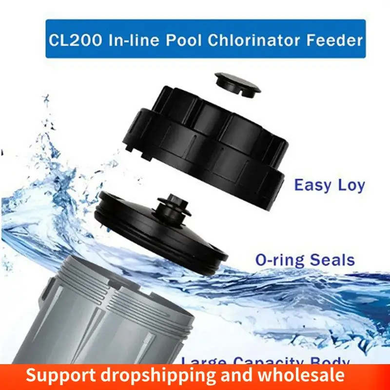 

AA86 1 PCS For Hayward Cl200 Automatic Chlorinator Feeder Chlorinator Cover, Auto Doser Cover Replacement Accessories