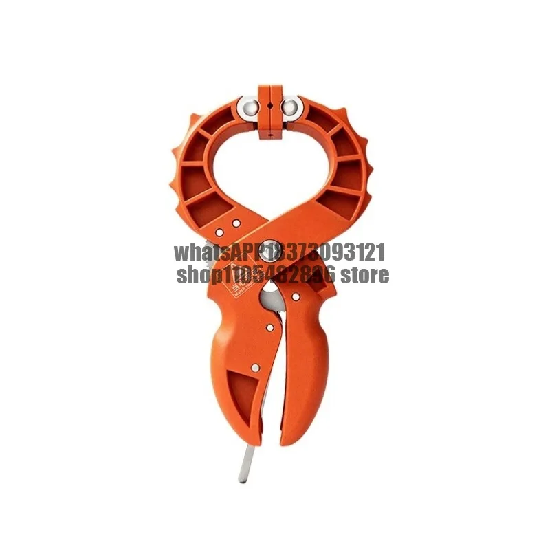 Ratchet woodworking quick fixture One-handed G-clamp Plate holder Strong compression Woodworking clamp tool