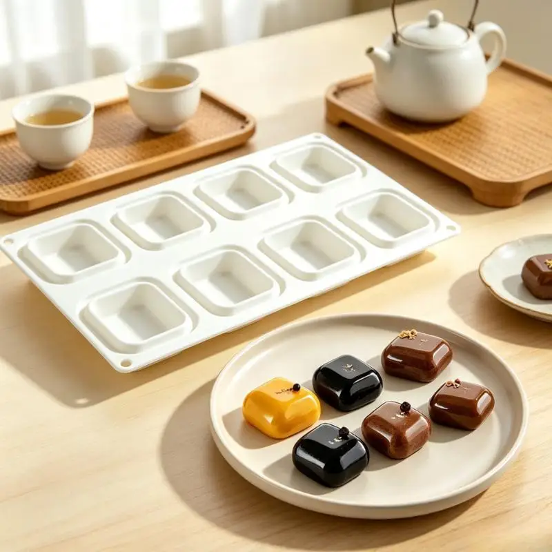 8/18/35 Cavity Walnut Kernel Design Silicone Chocolate Mold  Cake Mould Dessert Decoration Kitchen Baking Tools