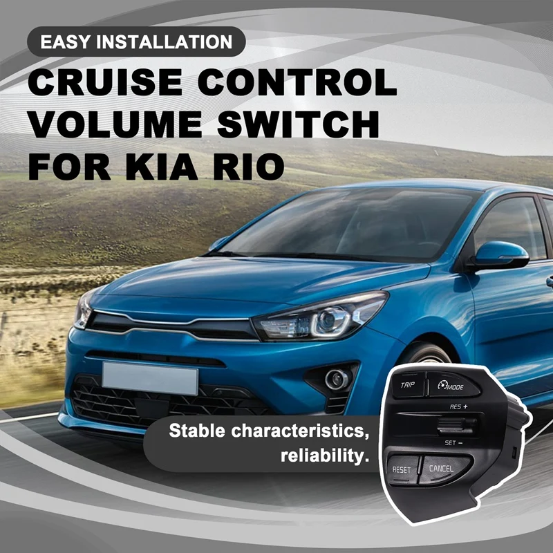 A96E-Cruise Control Volume Cruise Control Schakelaar Voor Kia Cruise Control Schakelaar 96720H8020 Voor Kia RIO 2017-2021