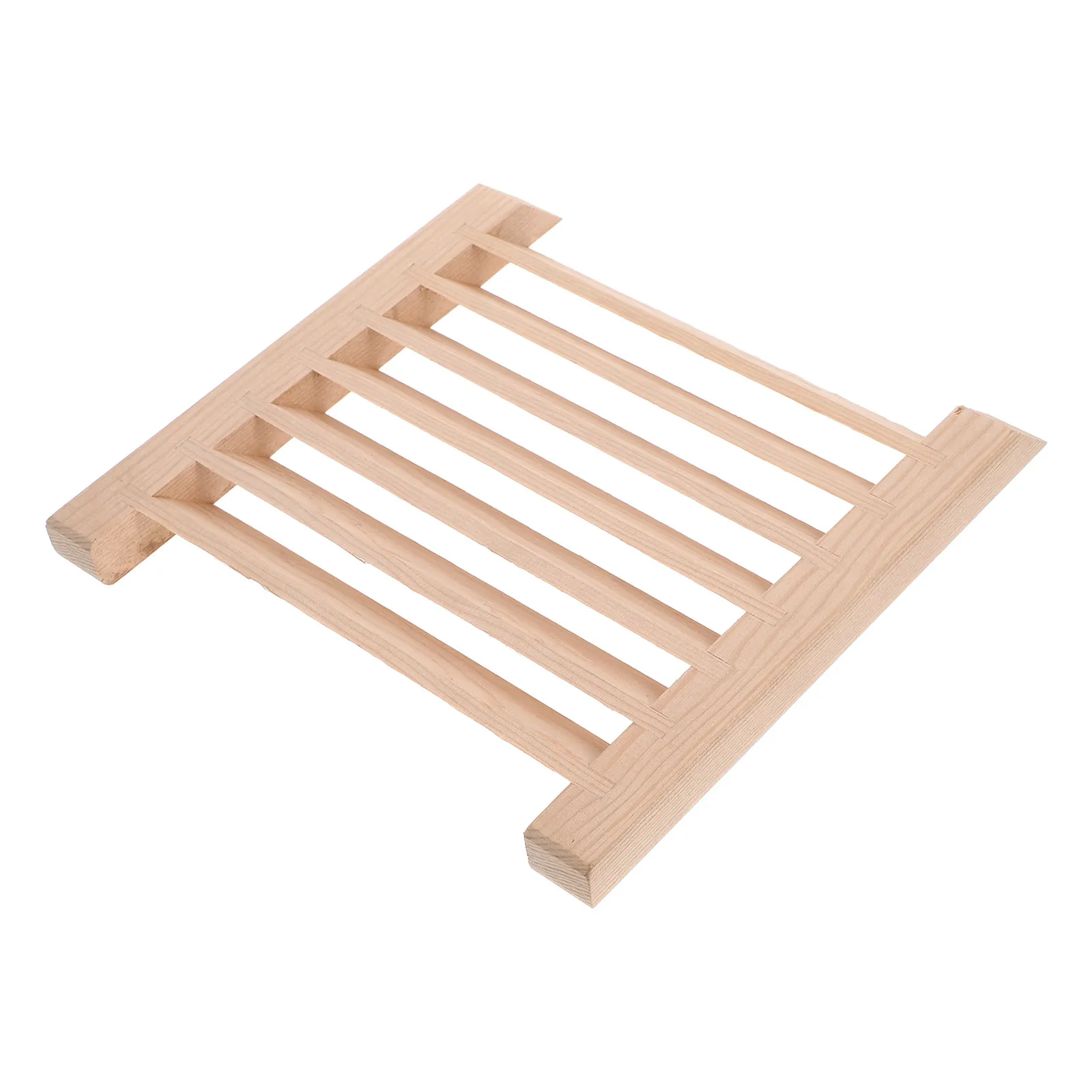 Sauna Room Wooden Ventilation Grille Panel Air Vent Louver Cover for Steam Room Fresh Air Flow Humidity Elimination Easy Mount