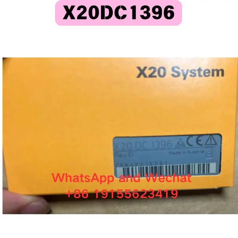 

Brand new original X20DC1396 module Functional test OK Quick delivery