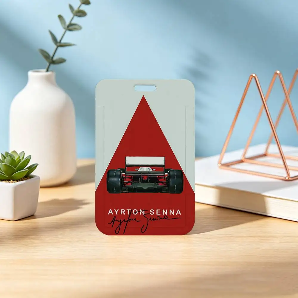 Driver Y-AyrtonS S-Senna Cooler Ausweishalter für Büro, Schule, Namenskarten und Ausweise – Detail 8