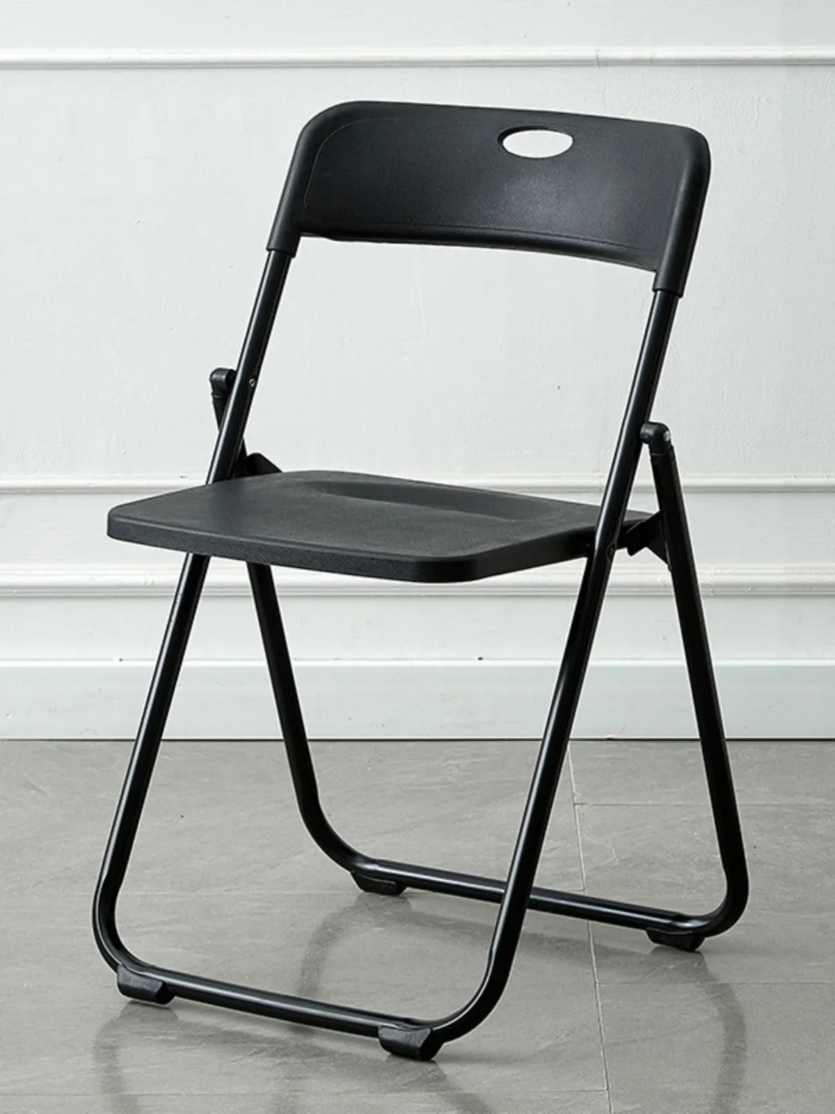 Folding chairs, modern plastic photography chairs for home use, dormitory office meetings, outdoor backrests, stools