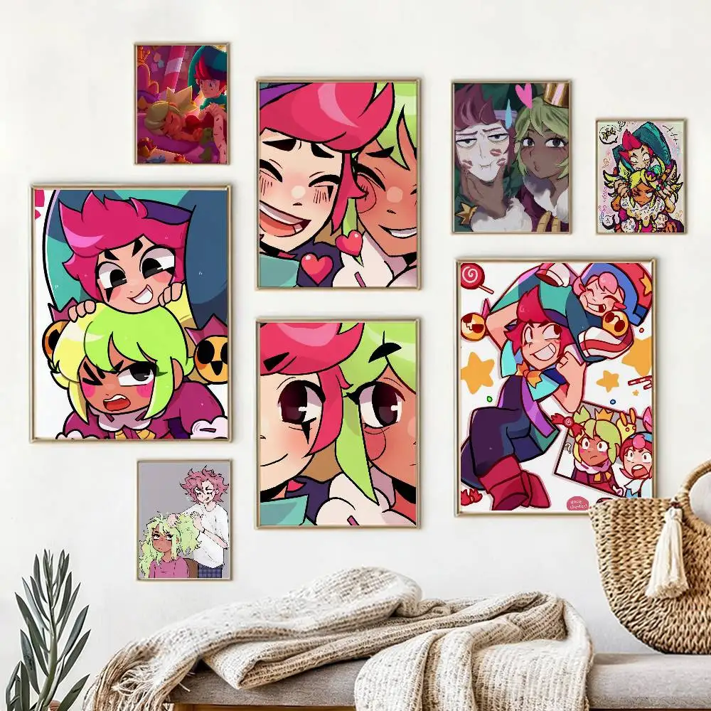 

M-Mandy C-Chester M-ManChester Poster High Quality Dorm Living Room Aesthetic Wall Decoration Painting Stickers Gift