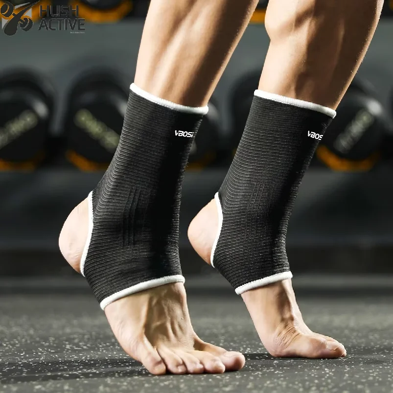 2Pcs Knitted Ankle Support For Sprains Arthritis Tendonitis Running Football Foot Protection Ankle Sleeve Sock Sports Anklet