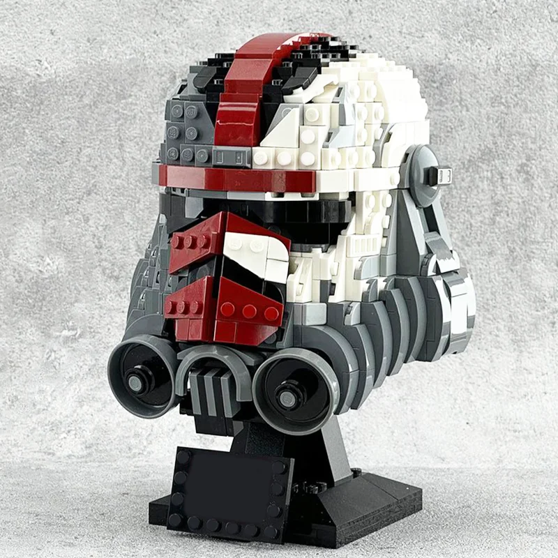 839PCS MOC Classic Science Fiction Movie (star Battle) Bad Batch Helmet - HUNTER Technology Collection Series Christmas Gift