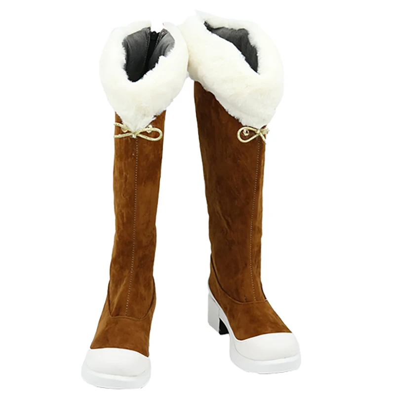 The Legend of Zelda Cosplay Schuhe Prinzessin Zelda Kniehohe Stiefel Halloween Maskerade Karneval Performance Party Kostüm Requisiten