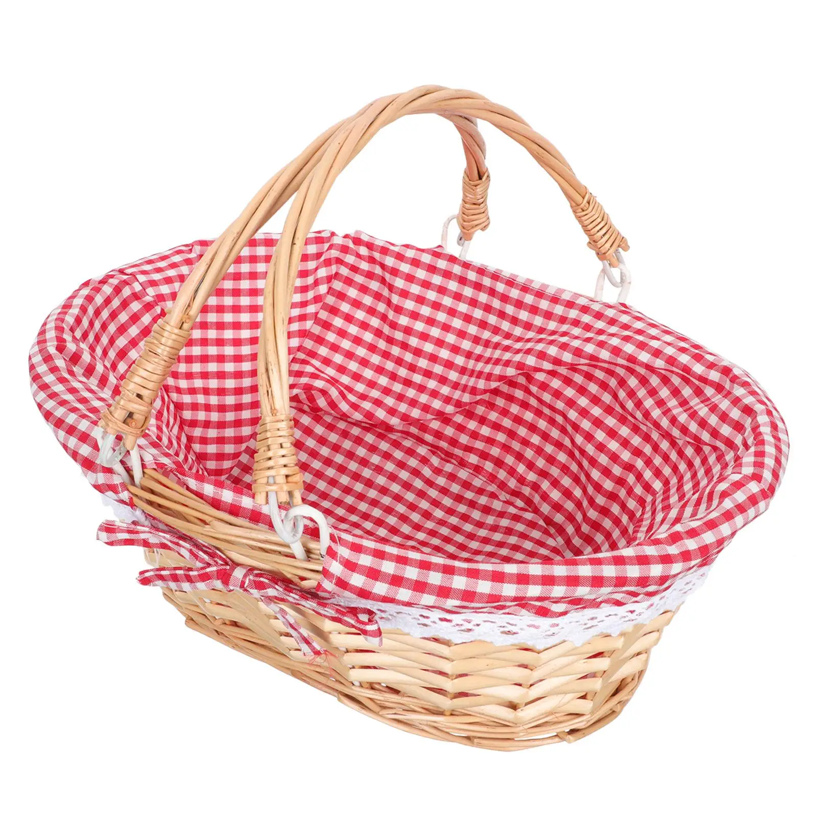 

Rattan Storage Basket Woven ganizer Desk Fruit Baskets Home Decor Household Sundries Long Term Compact Practical