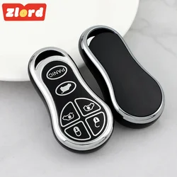 6Buttons TPU Car Entry Remote Key Shell Fob Case For Chrysler Voyager Cruiser For Dodge Ram Dakota Jeep Cherokee Keyless