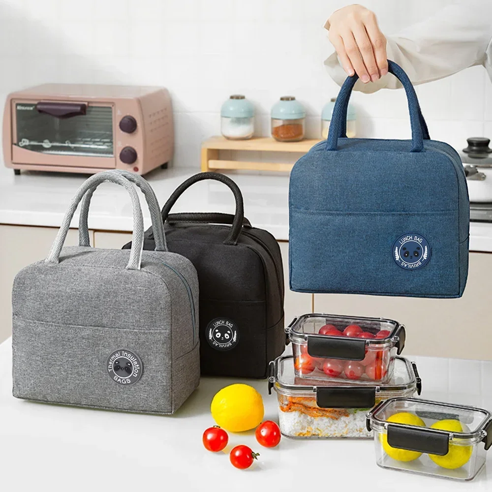 

Insulated Lunch Bag for Men and Women Convenient Portable Lunch Storage Bag Is Reusable Suitable for Beach Picnic Park