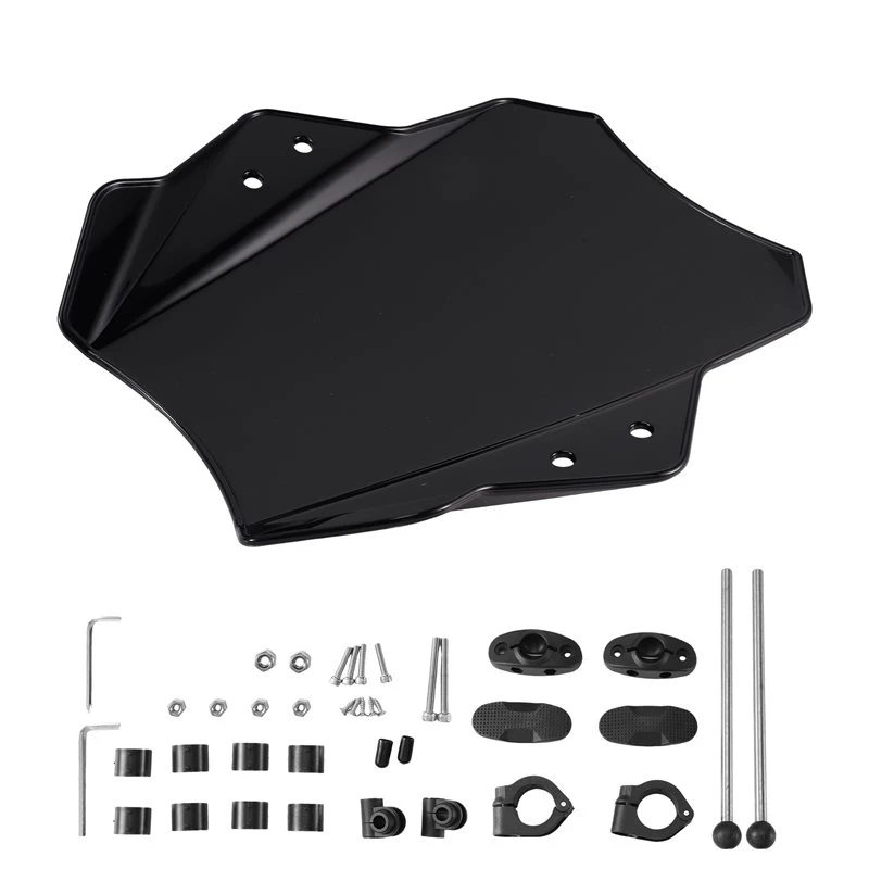 Stable-Windshield Kit For Yamaha Windshield Kit For Honda Windshield Kit For Kawasaki Windshield Kit Motorcycle Front Windshield