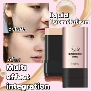 Matte Concealer Foundation Cream Waterproof  Oil Control Multi Functional Essence Concealer Flawless Base Makeup Korean Beauty