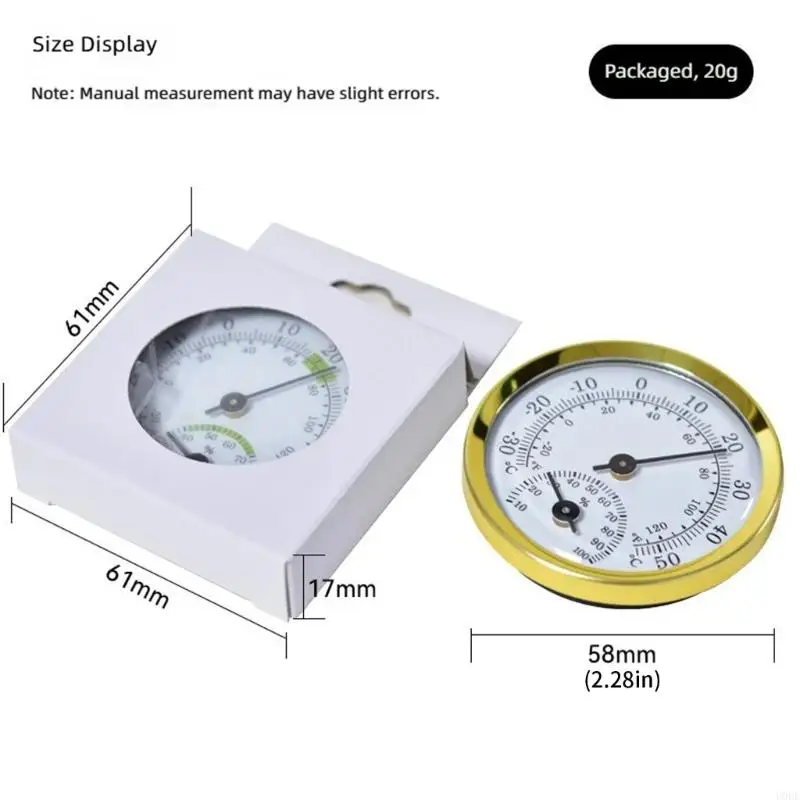 Reliable Hygrometer Thermometers No Power Required for Various Environment