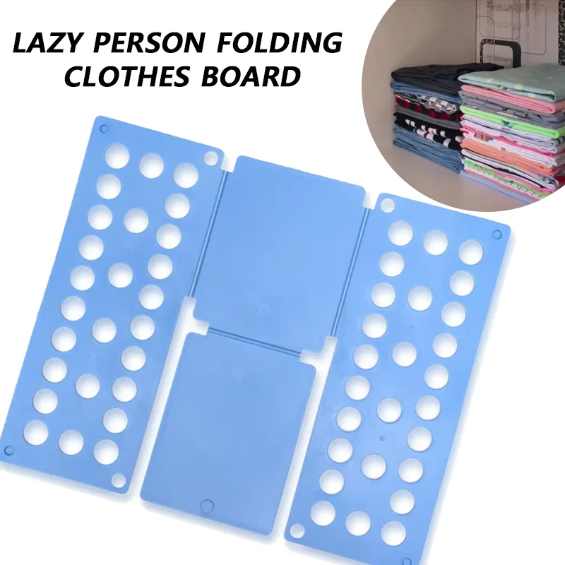 Clothes Folding Board Adults/Child Clothing Folder Bender Plastic Practical Detacha All Size Quick Fold the Clothes T Shirts