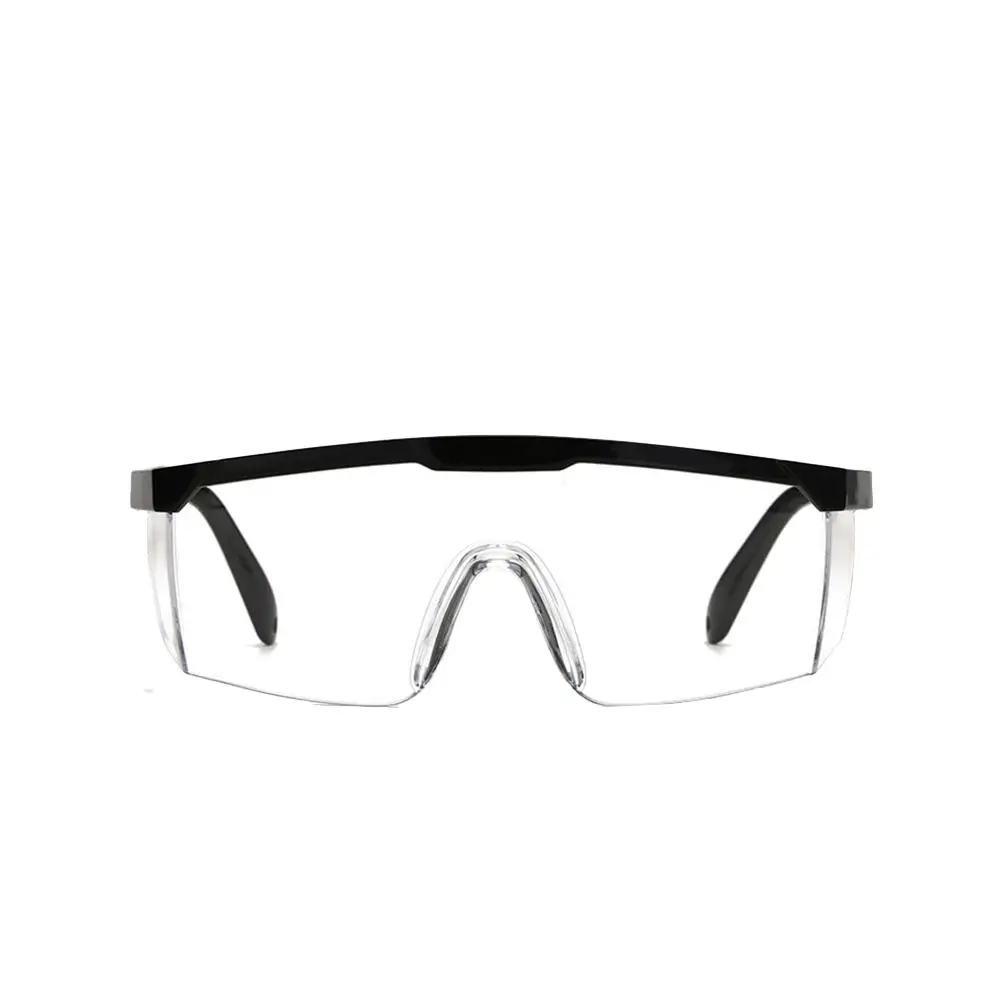

Goggles Adjustable Eye Protective Glasses Anti Anti Sand Spray Eye Protection Goggles Glasses for Women Men (Black)