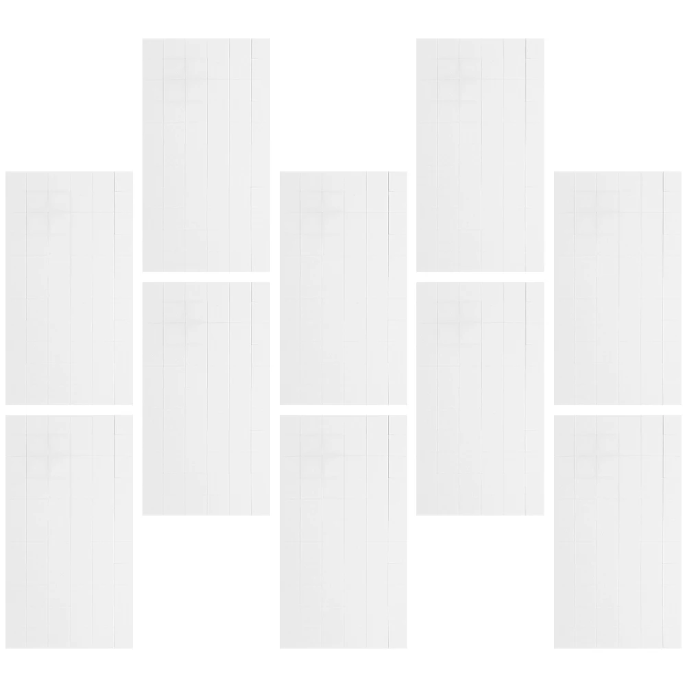 

10 Sheets Foam Adhesive Squares Double Sided - Sticky Craft Pads for Scrapbooking Cards Mounting Home Office Supplies