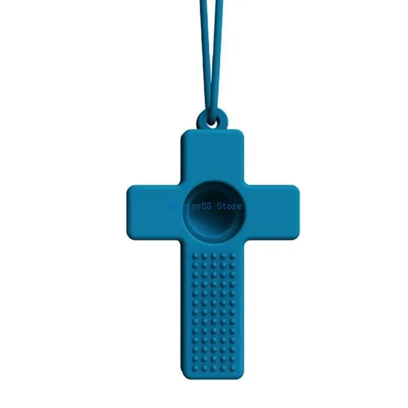 Y4UD Làm Dịu Silicone Chữ Thập Miếng Dán Đa Năng Cho Bé Nhạy Cảm Nướu