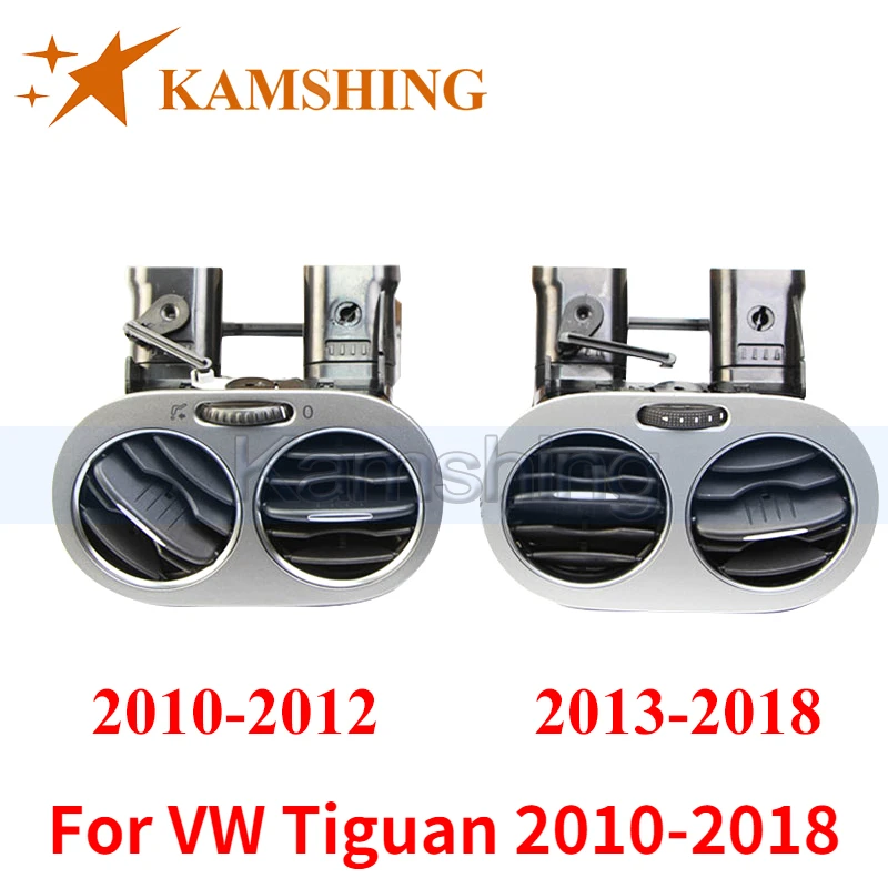 Kamshing For Volkswagen Tiguan 2010-2018 Auto AC Air Conditioner Interior Centre Console Air Conditioning Air Outlet Vent