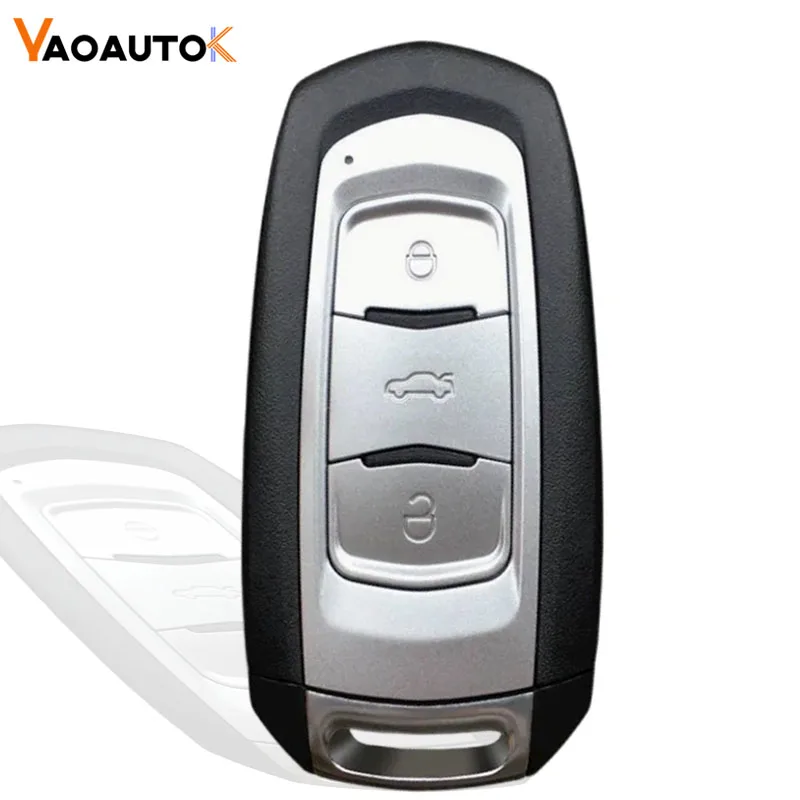 Car Smart Remote Key For Geely Atlas Coolray Boyue ICON Proton X70 X50 Emgrand X7 X1 X3 X6 GS 433Mhz 46/47/4A Chip Keyless Go