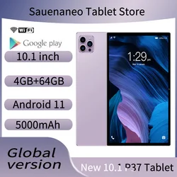 New 10.1-inch P37 Tablet  4GB RAM 64GB ROM Dual cameras Dual SIM cards  Support Google Education Learning  Android 11 System