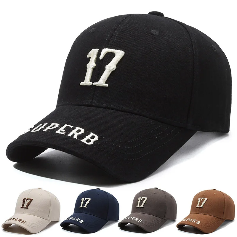 

New Digital Dad Hat Women Korean Fashion Couple Embroidered Hard Top Baseball Cap Cap Outdoor Casual Hat For Men