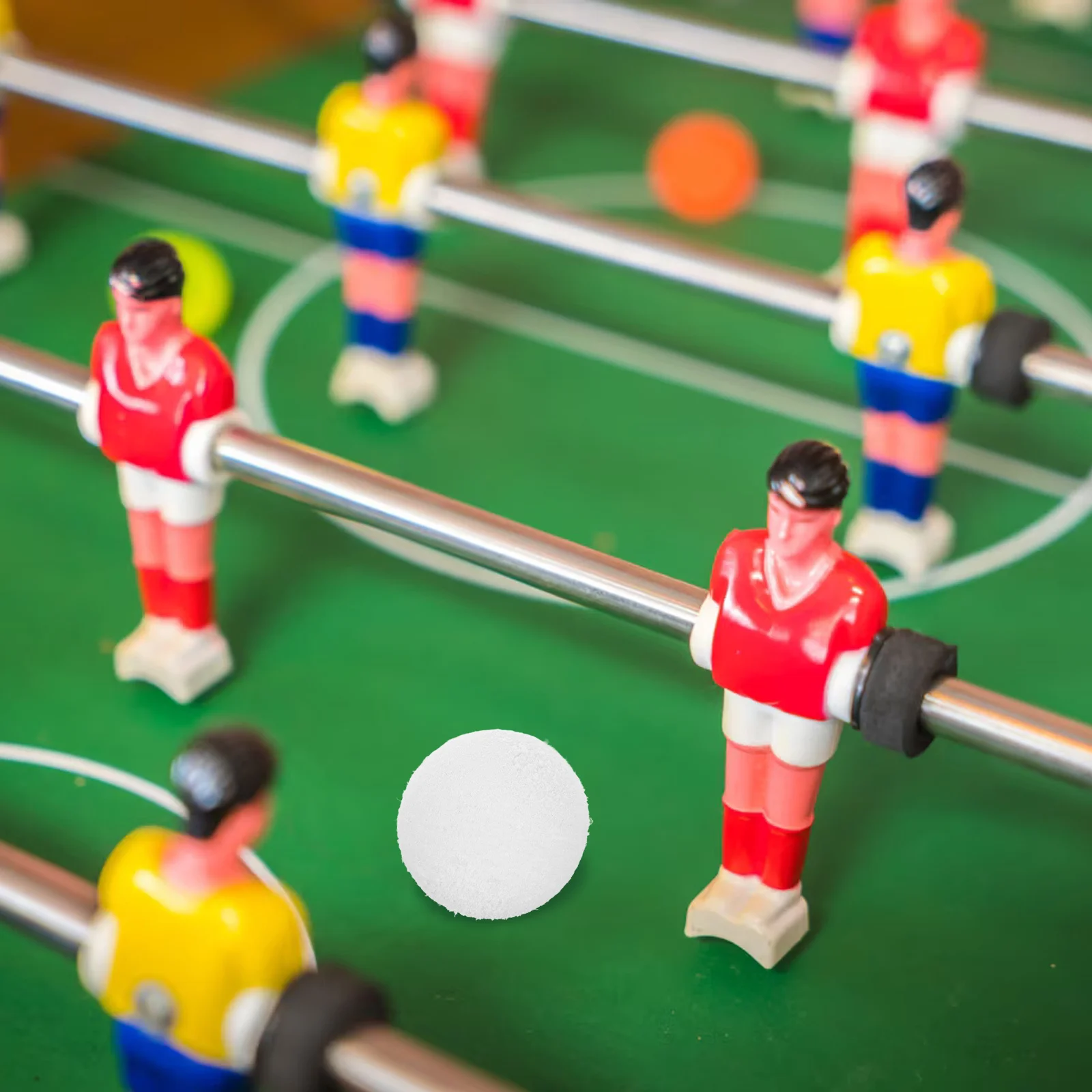 Piłeczki do piłkarzyków 36 mm, zamienne mini piłki do stołu do piłkarzyków, do gier w piłkę nożną na stole, przenośne, do zabawy w domu, z tworzywa ABS