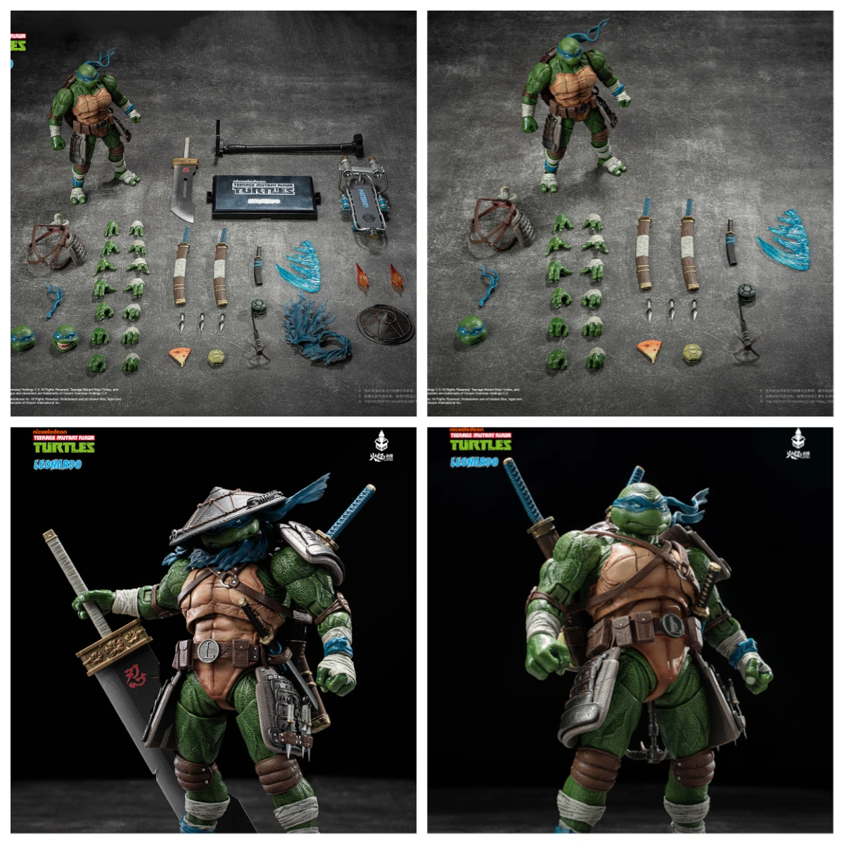 

HEATBOYS HB0103 Ninja Turtles Leonardo TMNT 1/9 Коллекционная фигурка-игрушка, стандартное и делюкс-издание【Предзаказ в июне】