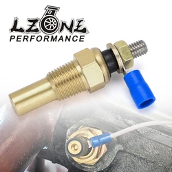 LZONE - 12V 1/8 NPT Racing Car Oil Temp Sensor Water temperature Sensor Water Temp Sensor Gauge Sensor JR-TSU01