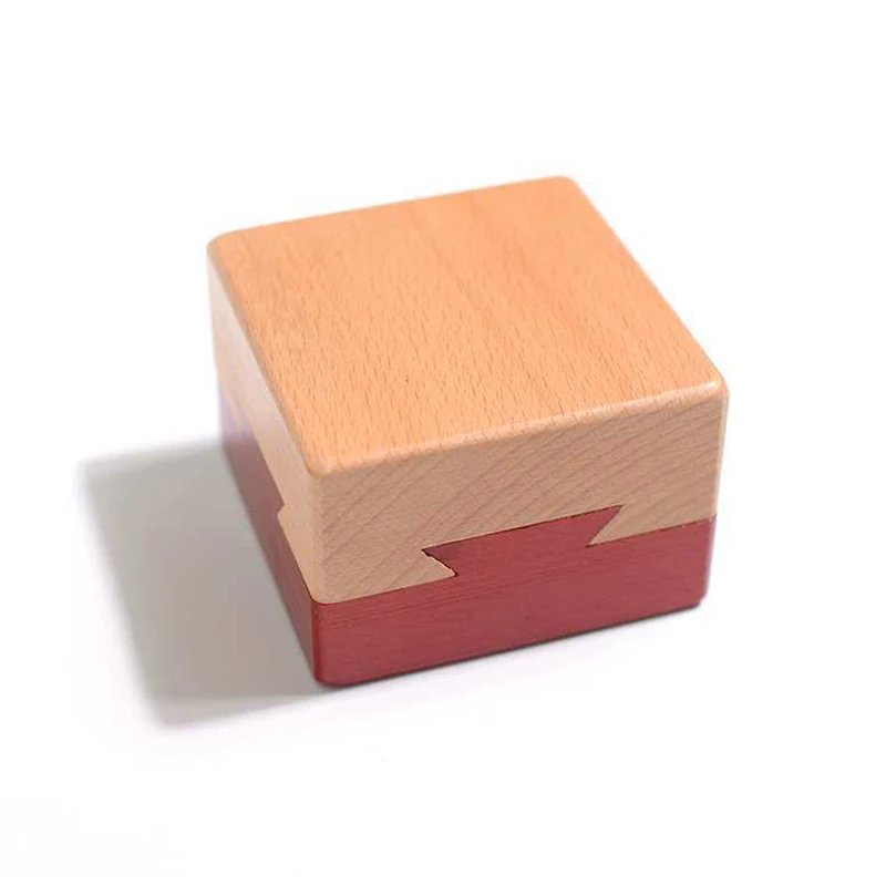 Impossible Puzzle Box Secret Opening Magic Drawers 3D Wooden Brain Teaser Puzzles For Adults Kids Surprise Gifts Girls Boys