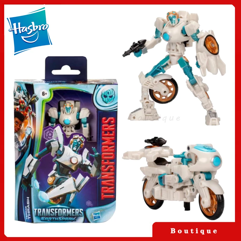 

В наличии Hasbro Трансформеры игрушкиTransformers Earthspark Deluxe ClassThrash Фигурки Автоботы Хобби Коллекционная