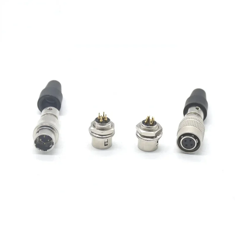 Hirose-cable de alimentación de CC, conector HRS, receptor J, HR10A-7P-4S, línea de cámara de visión de máquina Industrial