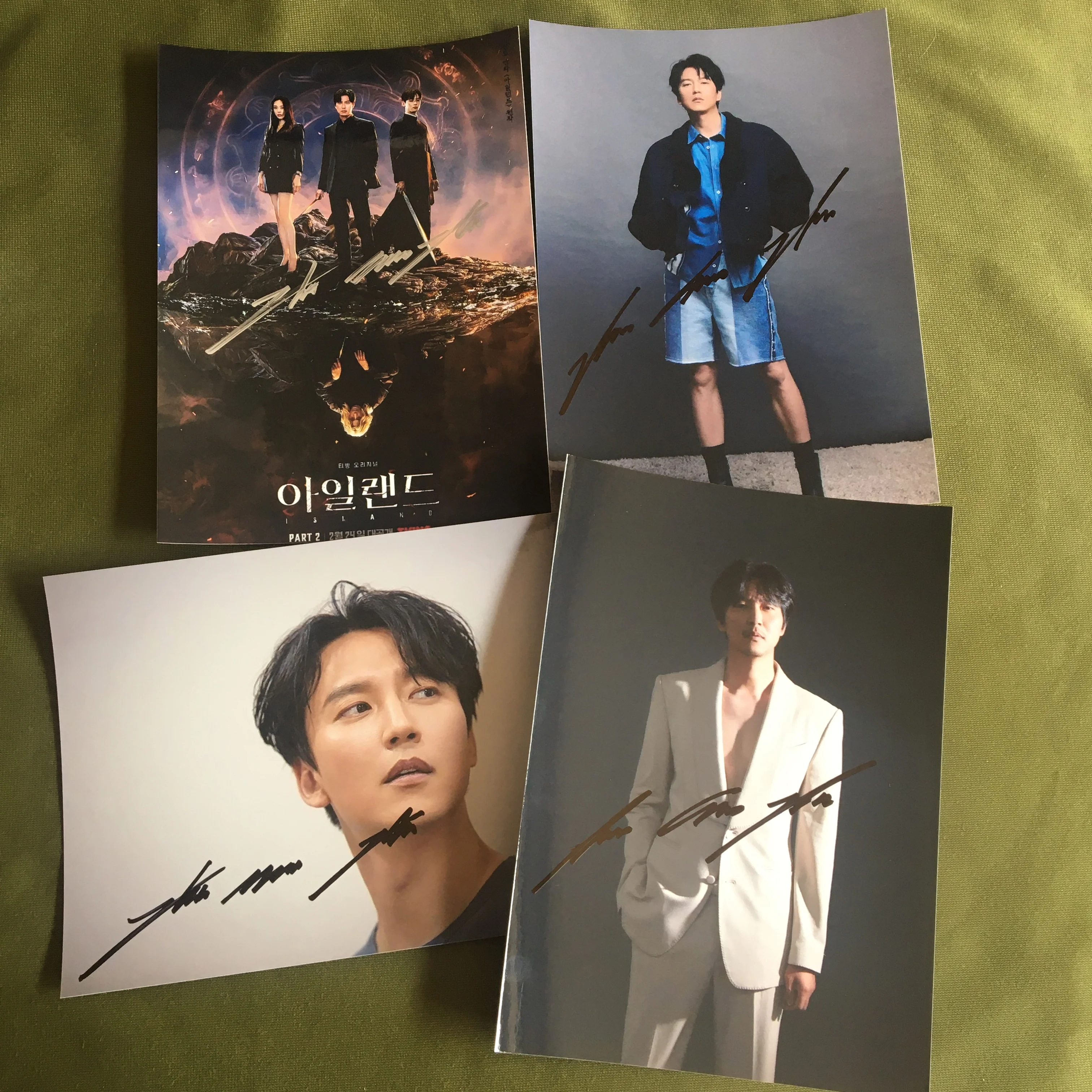 Kim Nam Gil Autographed Photo Signed Picture 5*7 GIFTS COLLECTION K-POP A