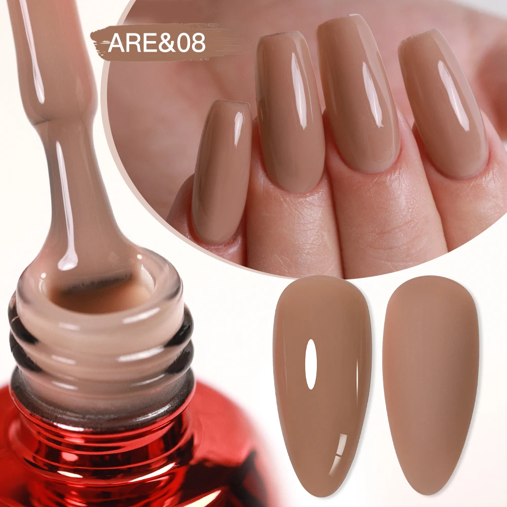 として 15 ミリリットルゴールドグリッターラバーベースジェルポリッシュ箔ゴールドピンク乳白色半永久 UV LED ネイルアートハイブリッドジェルワニス