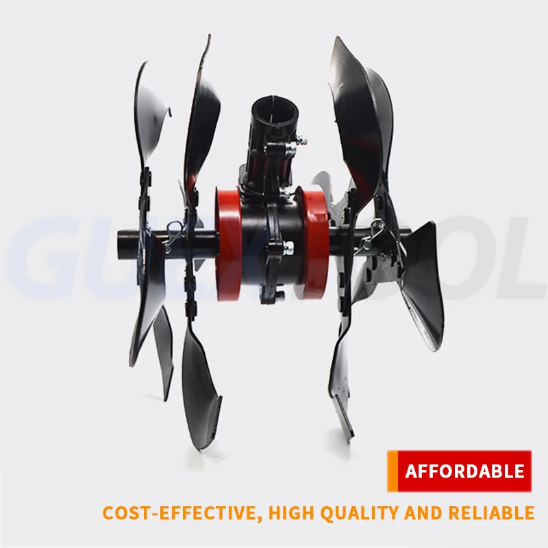 Lawn Mower Accessories Weeding Wheel Loosening Wheel Turning Soil Micro Tillage Trenching Head Weeding Head Loosening Wheel