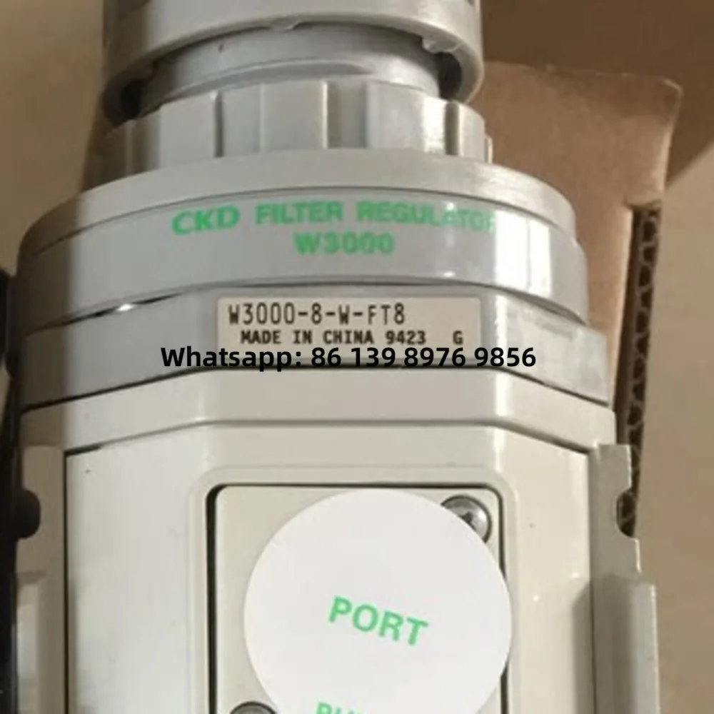 Original CKD Filter Pressure Reducing Valve W3000-10-W-Ft8 W3000-8-W-Ft8 Brand New And