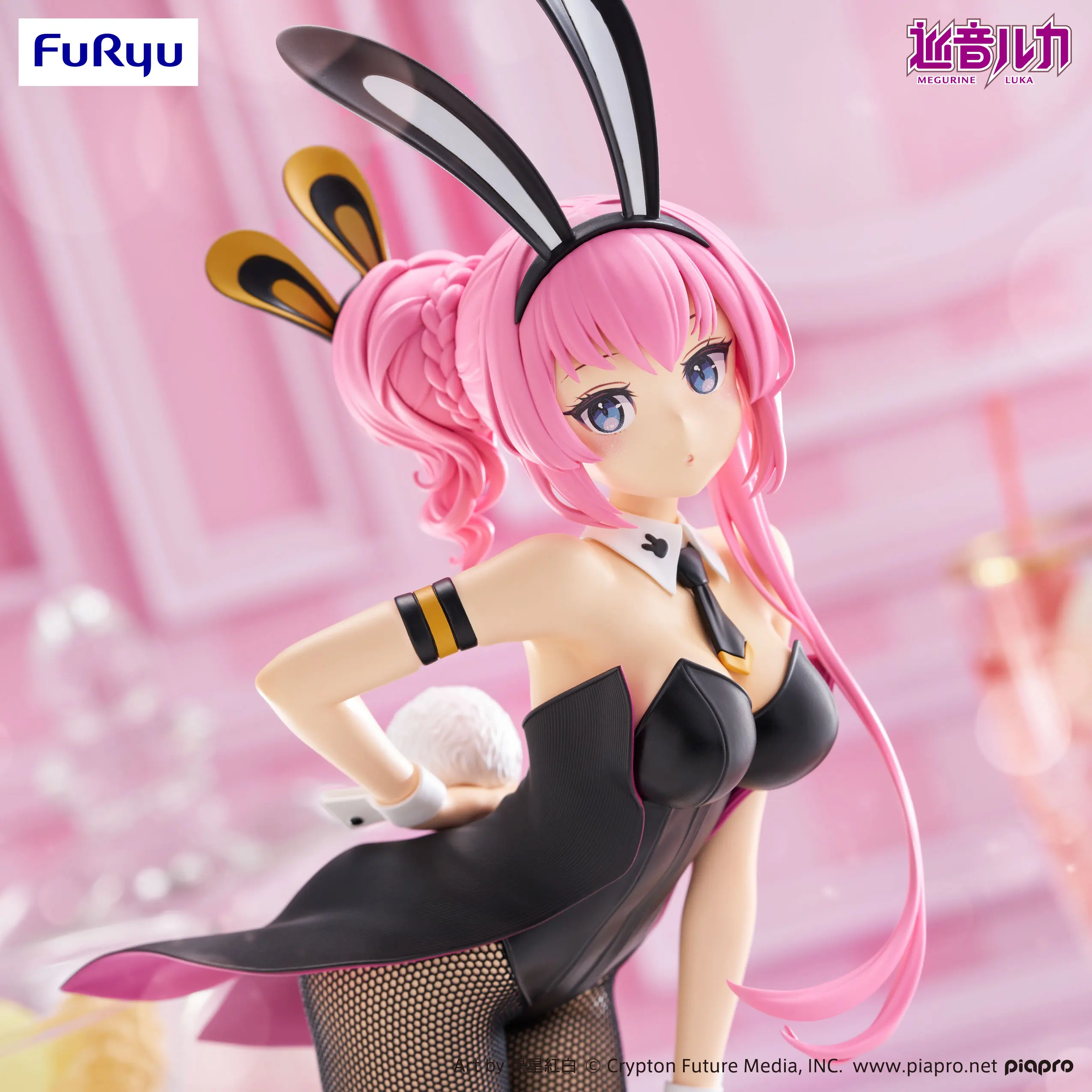 

Оригинальные FuRyu Megurine Luka BiCute Bunnies Bunny Girl, ПВХ, аниме, фигурки, модель, коллекция игрушек, подарки для персонажей