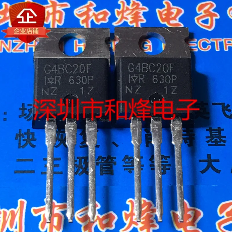 5PCS-10PCS G4BC20F IRG4BC20F TO-220 600V 9A New And Original On Stock