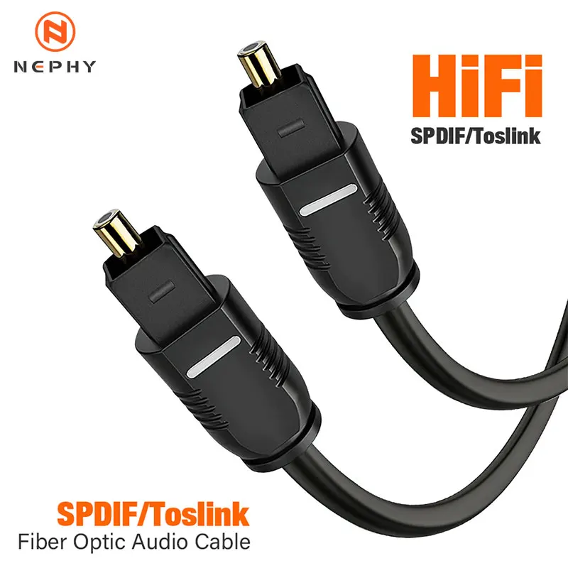 HIFI 5.1 Digital Optical Audio Cable Toslink SPDIF Coaxial Cable for Amplifiers Blu-ray Xbox 360 PS4 Soundbar Fiber Cable 1M 30M