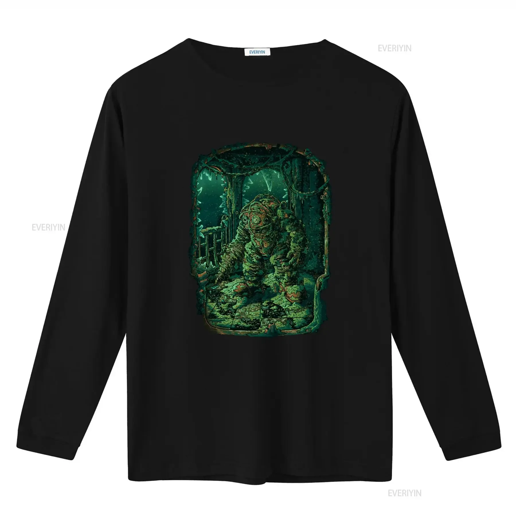 Bioshock Big Daddy Video Game Fury Design T shirt 2T7B for Men and Women vintage Washed fashion graphic Soft Stylish