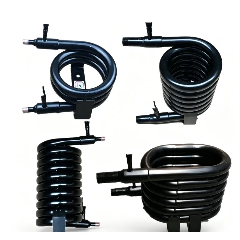 Coil Heat Exchanger, Ice Maker Serpentine Condenser, Air Conditioning Heat Pump Heat Exchanger, 0.5HP Fresh Water Cooling Pipe.