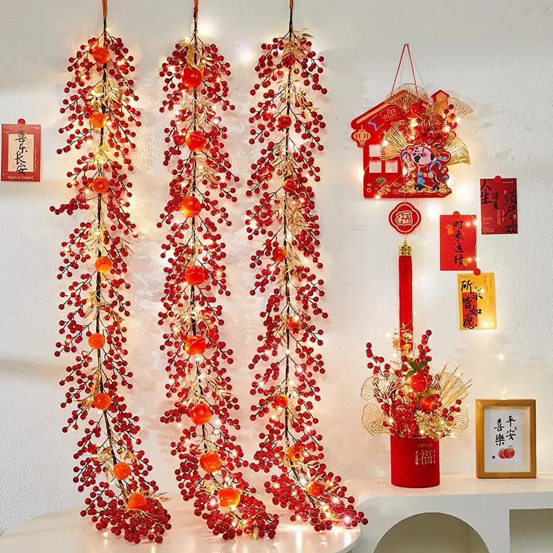 capodanno-soggiorno-frutta-rossa-decorazione-da-appendere-vetrina-per-vetrine-forniture-per-decorazioni
