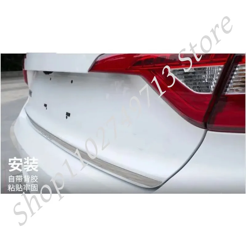 For Hyundai Sonata LF 2015 2016 2017 Rear Trunk Boot Lid Tailgate Door Cover Trim Molding Garnish Strip Accent Styling